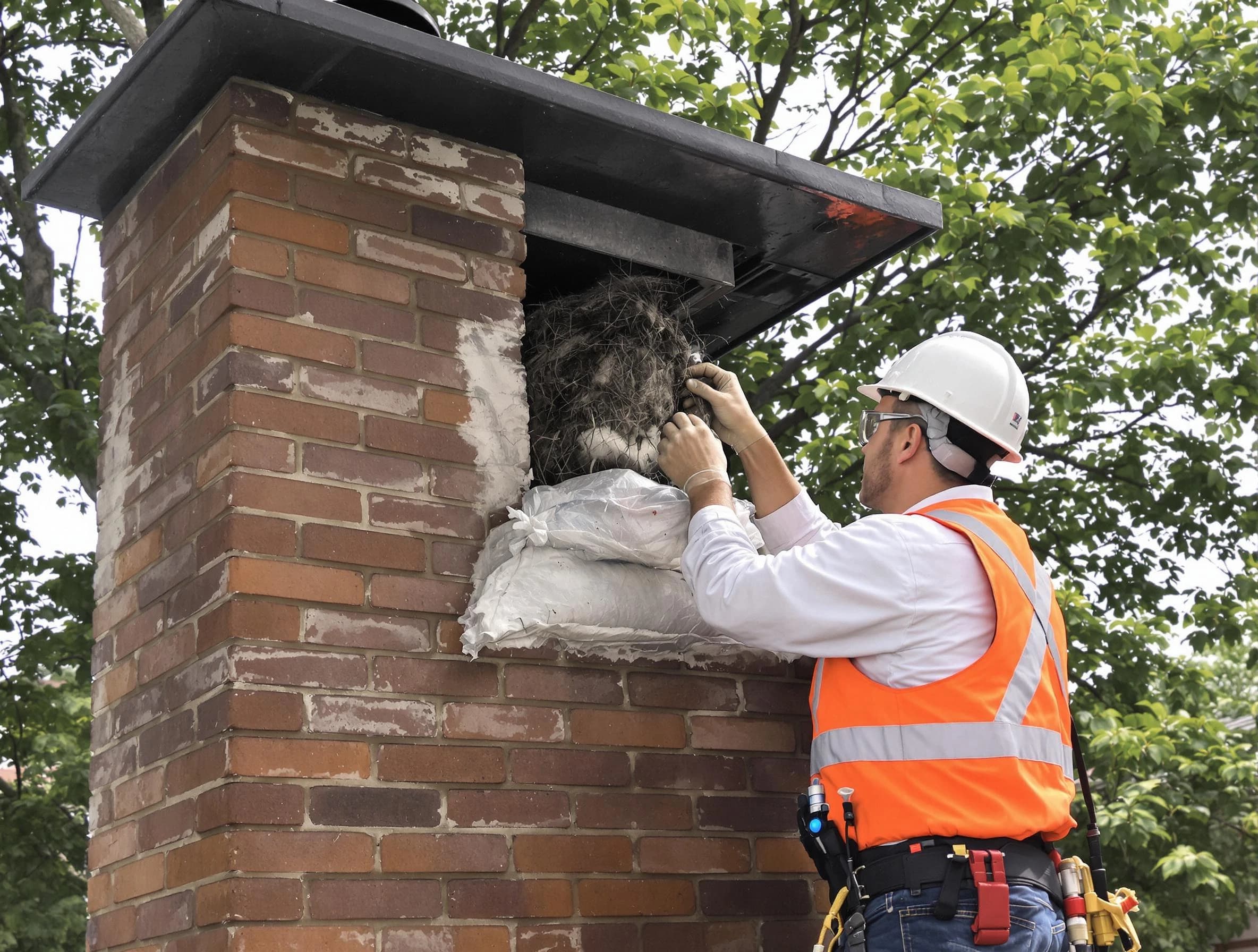Humane removal of debris and animals by Coolidge Chimney Sweep in Coolidge, AZ