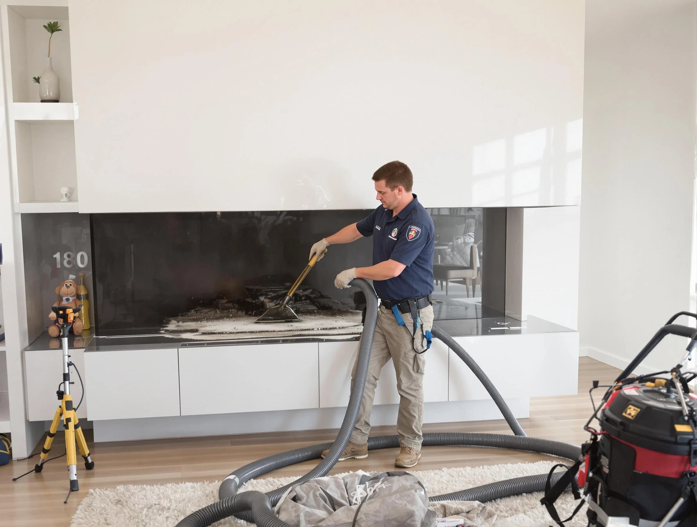 Coolidge Chimney Sweep technician providing chimney sweeping services in Coolidge, AZ